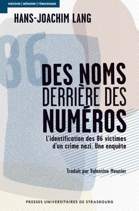 Des noms derrière des numéros - Hans-Joachim Lang