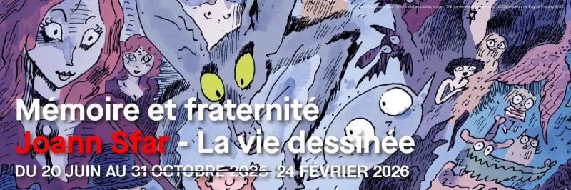Joann Sfar - La vie dessinée