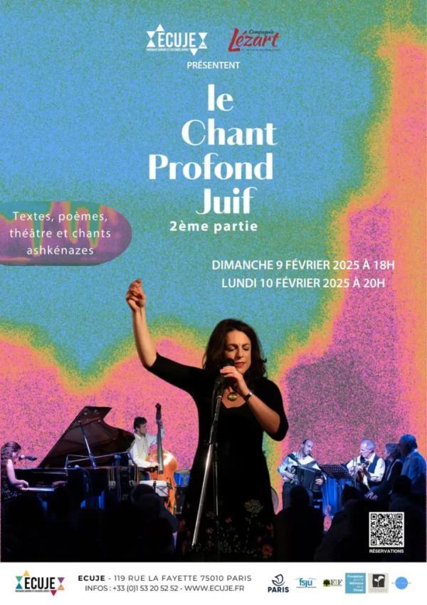 Le Chant Profond Juif : Textes, poèmes, théâtre et chants ashkénazes