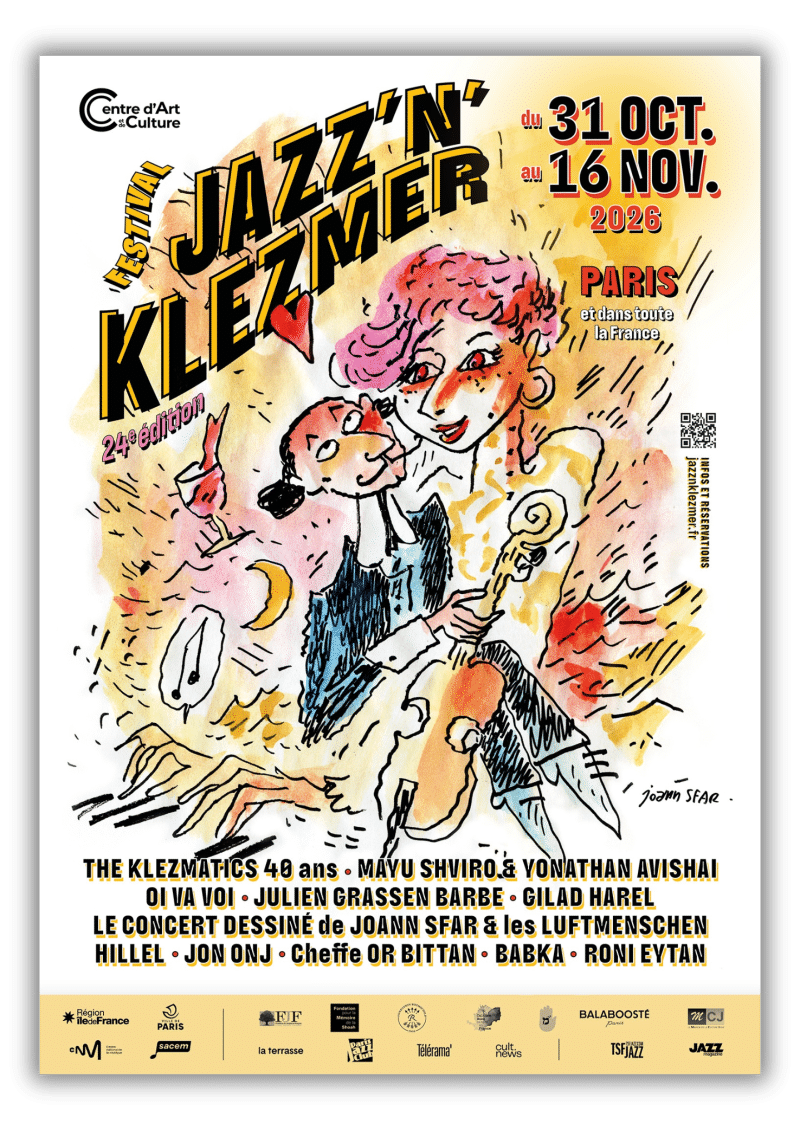 Affiche Jazz'n'Klezmer 2026