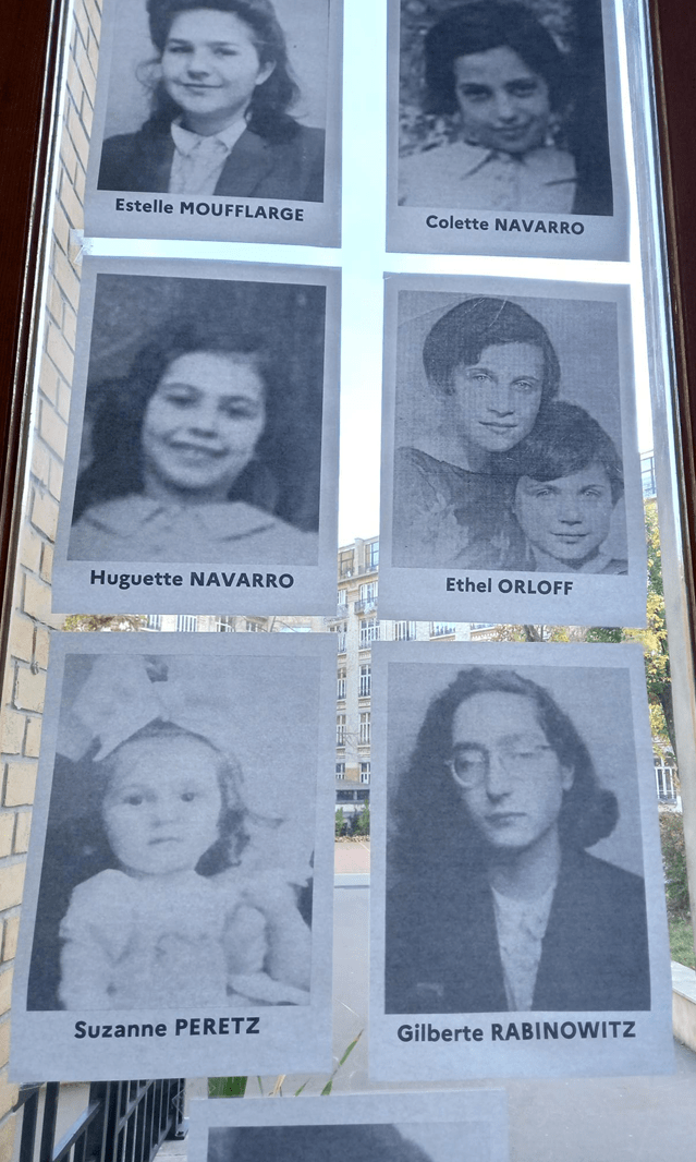 Monument aux élèves juives déportées et assassinées dans les camps nazis (1942-1944) et aux fonctionnaires ayant défendu la France et la liberté (1940-1944)