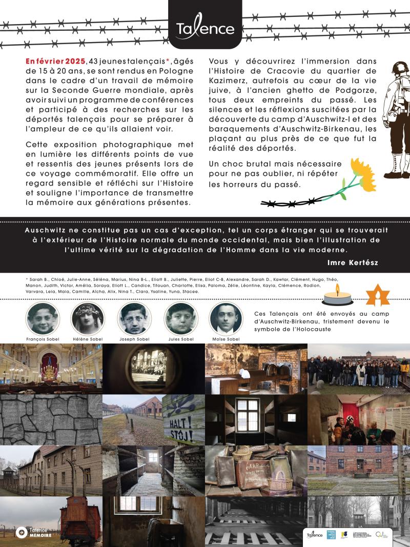 Voyage à Cracovie des jeunes de Talence 