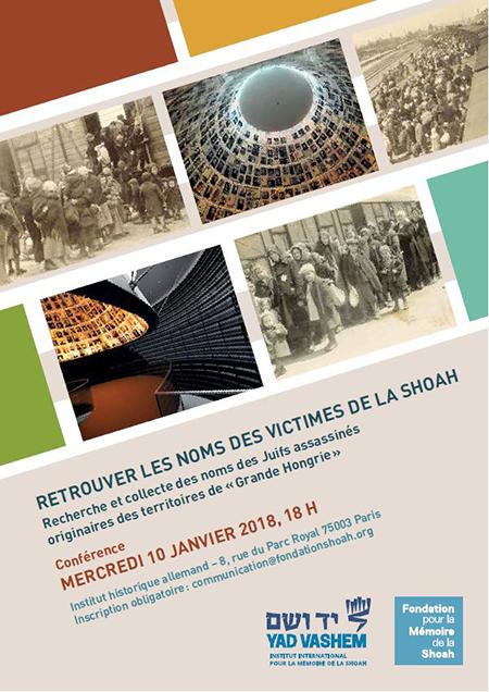 Retrouver les noms des victimes hongroises de la Shoah