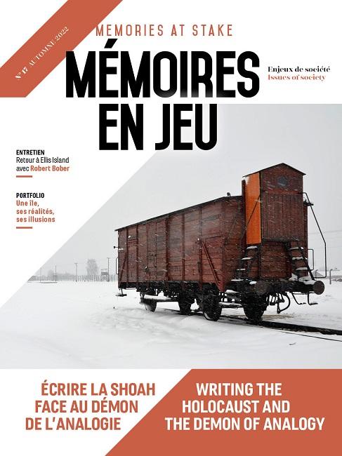 Mémoires en jeu - Écrire la Shoah face au démon de l'analogie