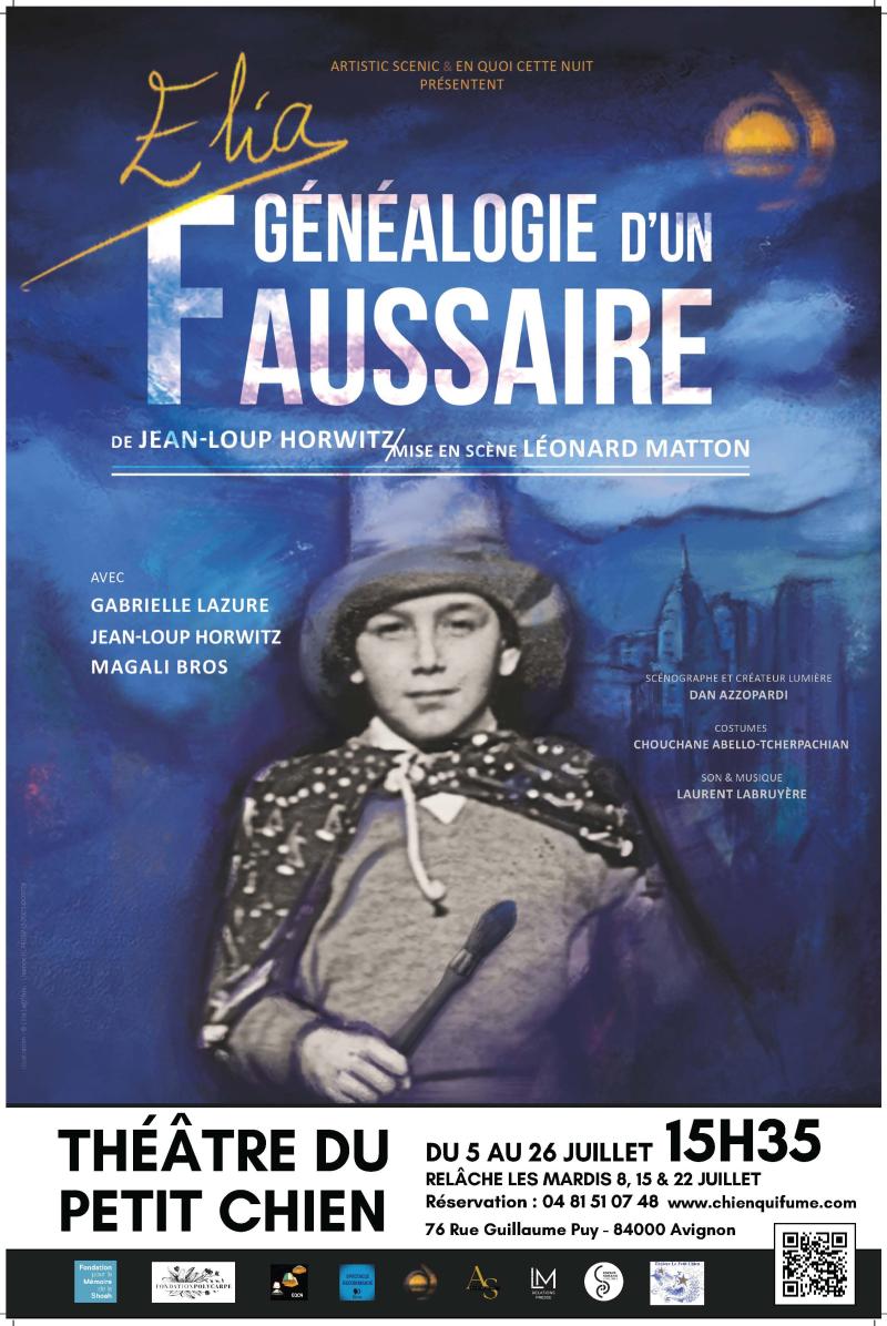 Elia, Généalogie d’un faussaire - Jean-Loup Horwitz