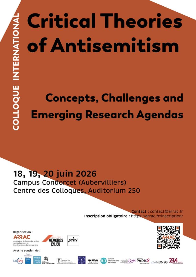 Théories critiques de l’antisémitisme. Concepts, défis et nouveaux programmes de recherche