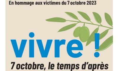 #Récital : VIVRE ! 7 octobre, le temps d'après