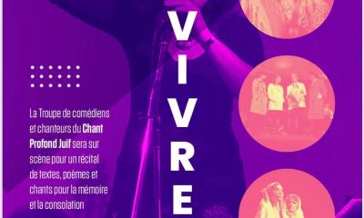 #Récital : VIVRE ! 7 octobre, le temps d'après