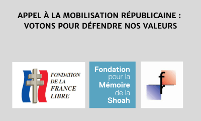 #Communiqué : Appel à la mobilisation républicaine - 1er tour des législatives