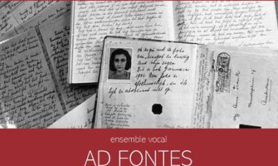 #Concert : Un Oratorio pour Anne Frank - Ensemble vocal Ad Fontes