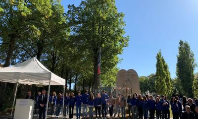 #Cérémonie du souvenir "Yizkor" à la mémoire des victimes de la Shoah