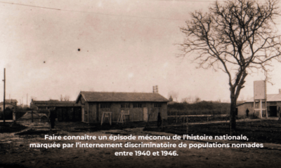Commémoration des 80 ans de la fermeture du camp d'internement des nomades des Alliers à Angoulême