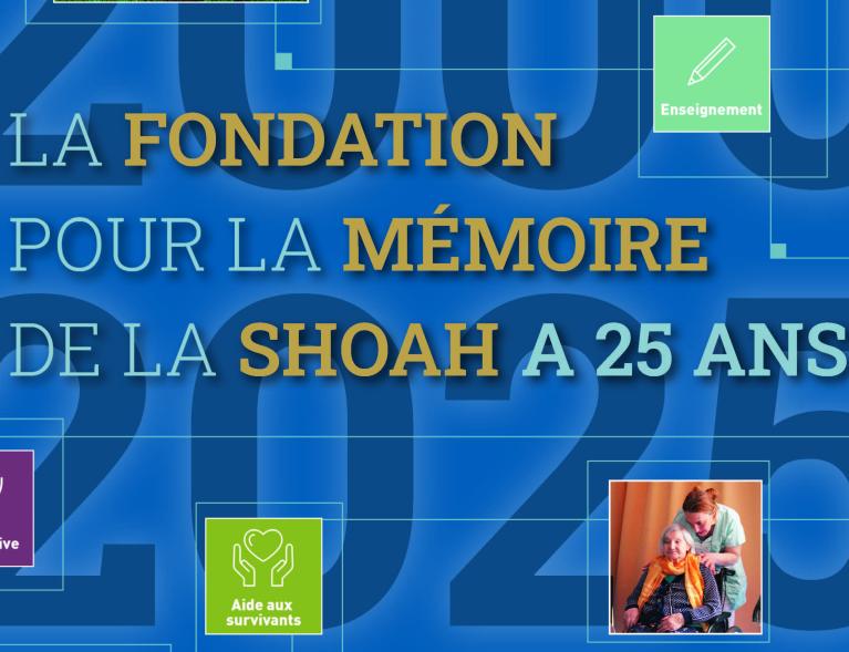 La Fondation pour la Mémoire de la Shoah a 25 ans